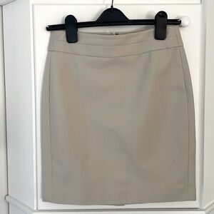 Banana Republic Khaki Suit Skirt
